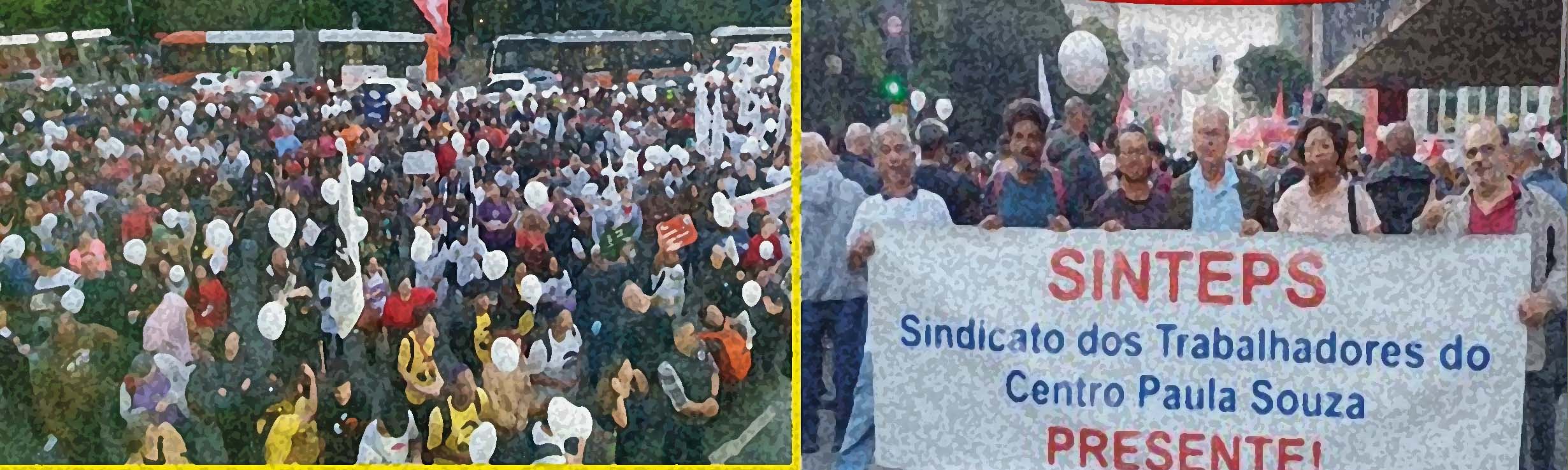 CD do Sinteps indica início da greve para 8/8 com ato em SP. Vamos ampliar a luta: assembleias setoriais até 5/7