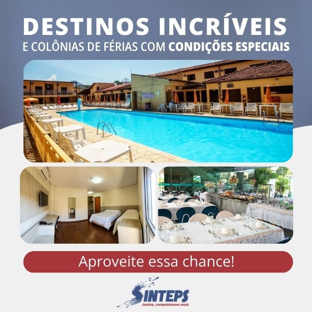 Destinos incríveis e colônias de férias com condições especiais