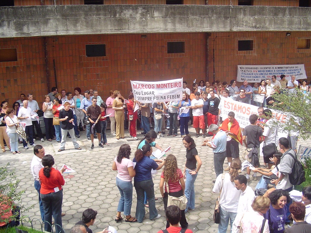 Ato de lançamento da greve - Fatec SP (16 de fev)