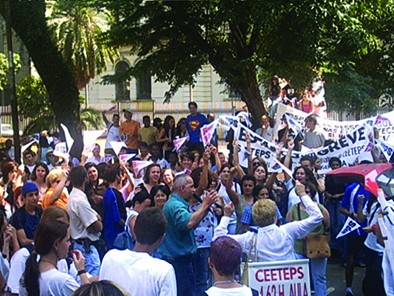 Passeata na Av 23 de Maio (02 de mar)