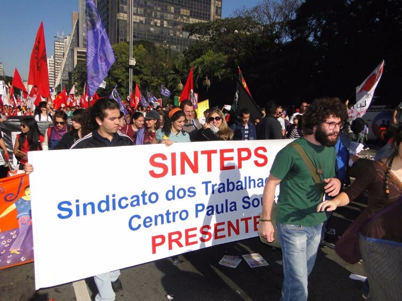 11/7/2013 Dia de Luta em São Paulo