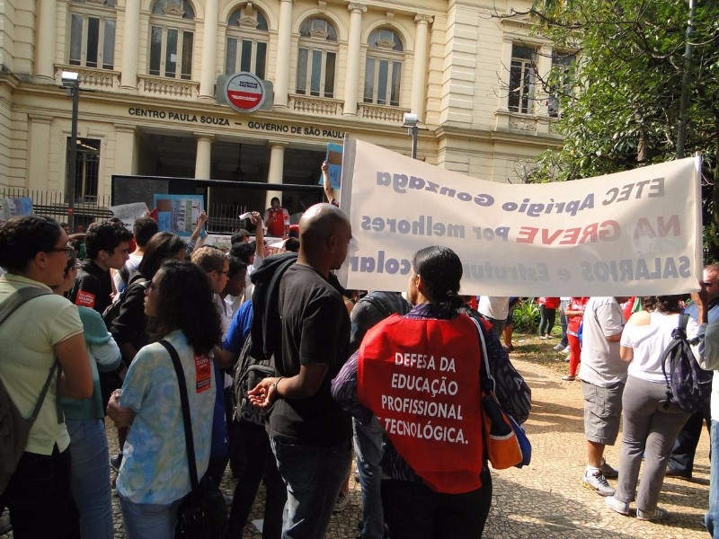 Ato público em 19/4, em São Paulo
