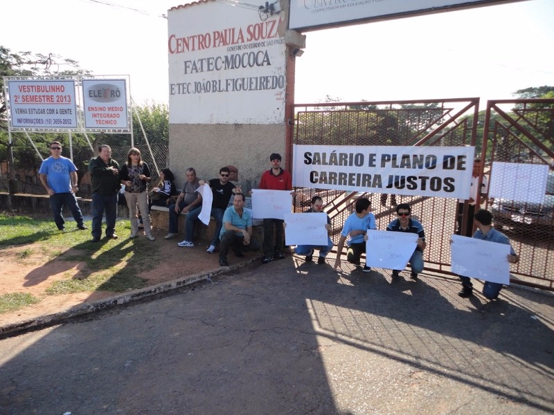 Manifestação em 19/4, em Mococa