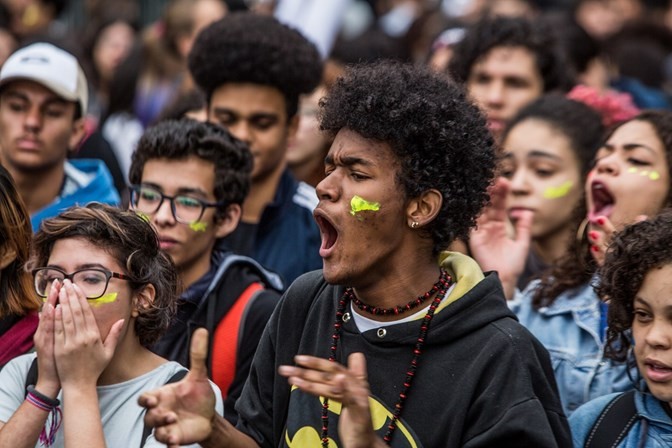 Ato contra EM na Paulista 