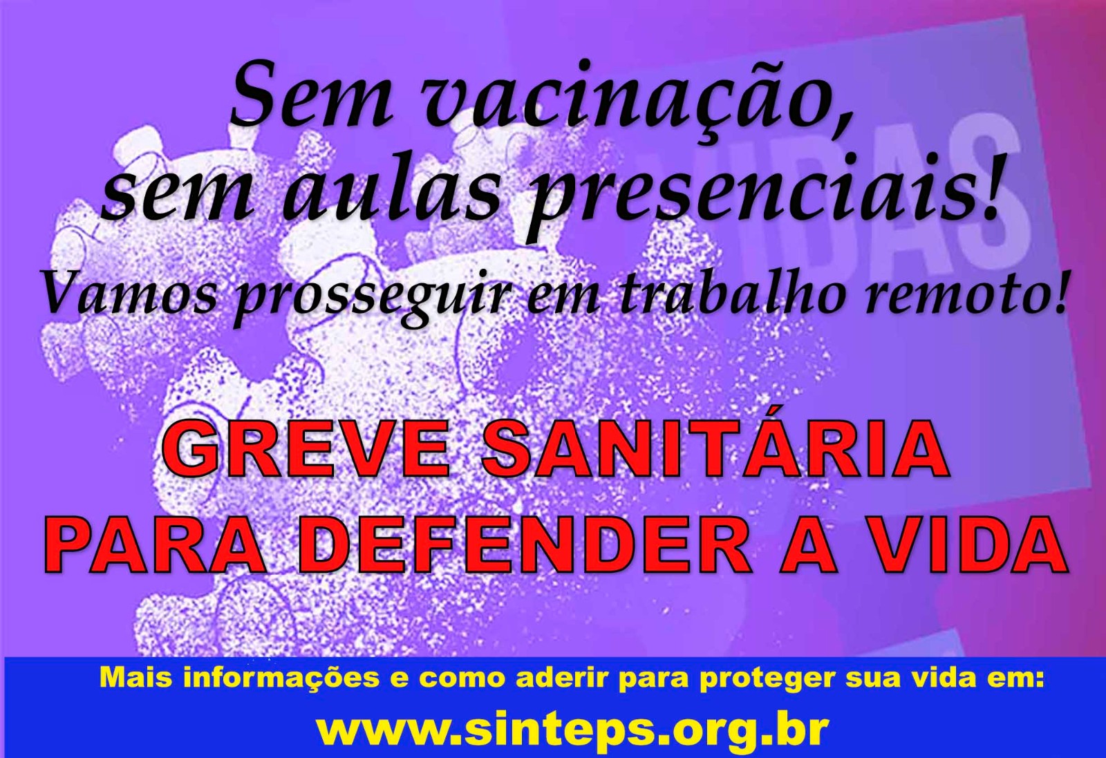 Greve sanitária 2021