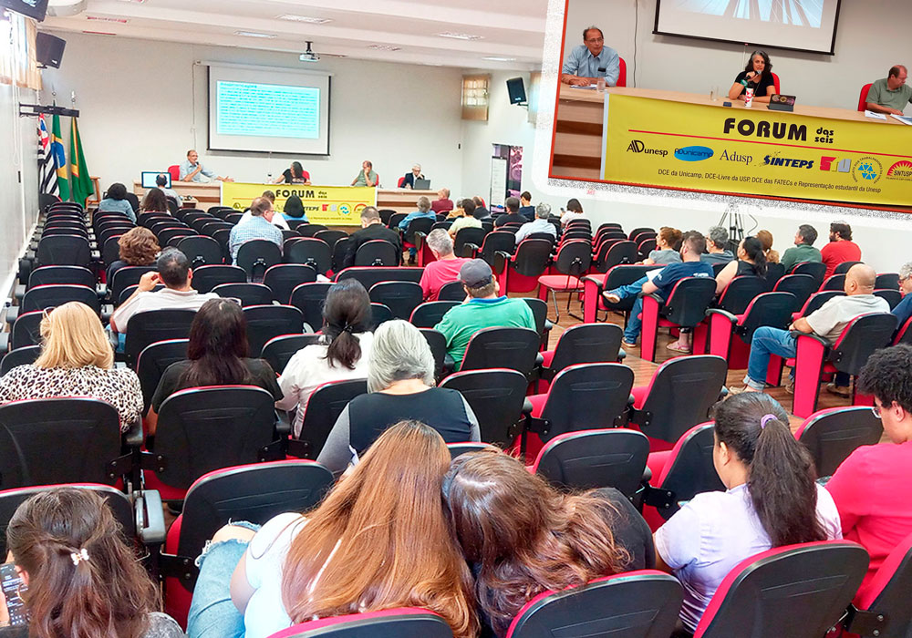 Sinteps fala com secretário Kassab em Pinhal, pede negociação da pauta da categoria e revisão da carreira