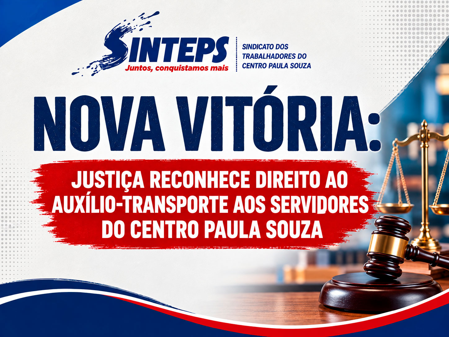Justiça reconhece direito ao auxílio-transporte aos servidores do Centro Paula Souza