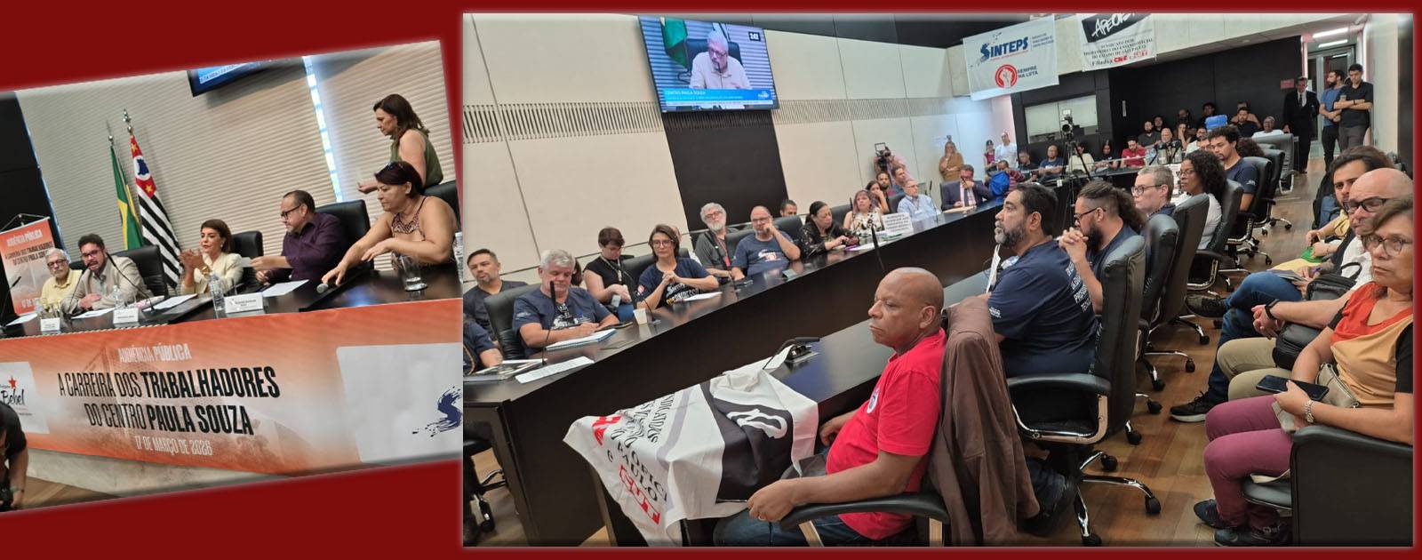 Greve e audiência pública em 17/3 fortalecem a luta pela revisão da carreira e direitos. Oradores criticaram ‘projeto de desmanche’ que governo tenta impor aos serviços públicos