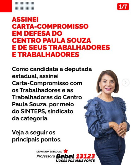 Professora Bebel | Deputada estadual | PT