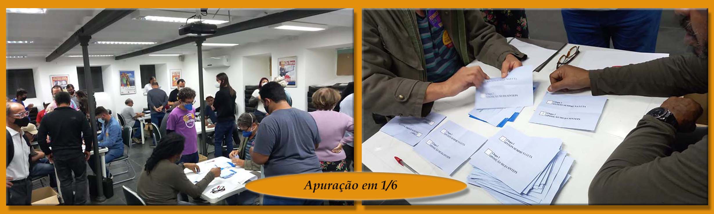 Comissão Eleitoral divulga resultados das eleições para a Diretoria Executiva e Conselho Fiscal do Sinteps. Chapa 1 vence o pleito 