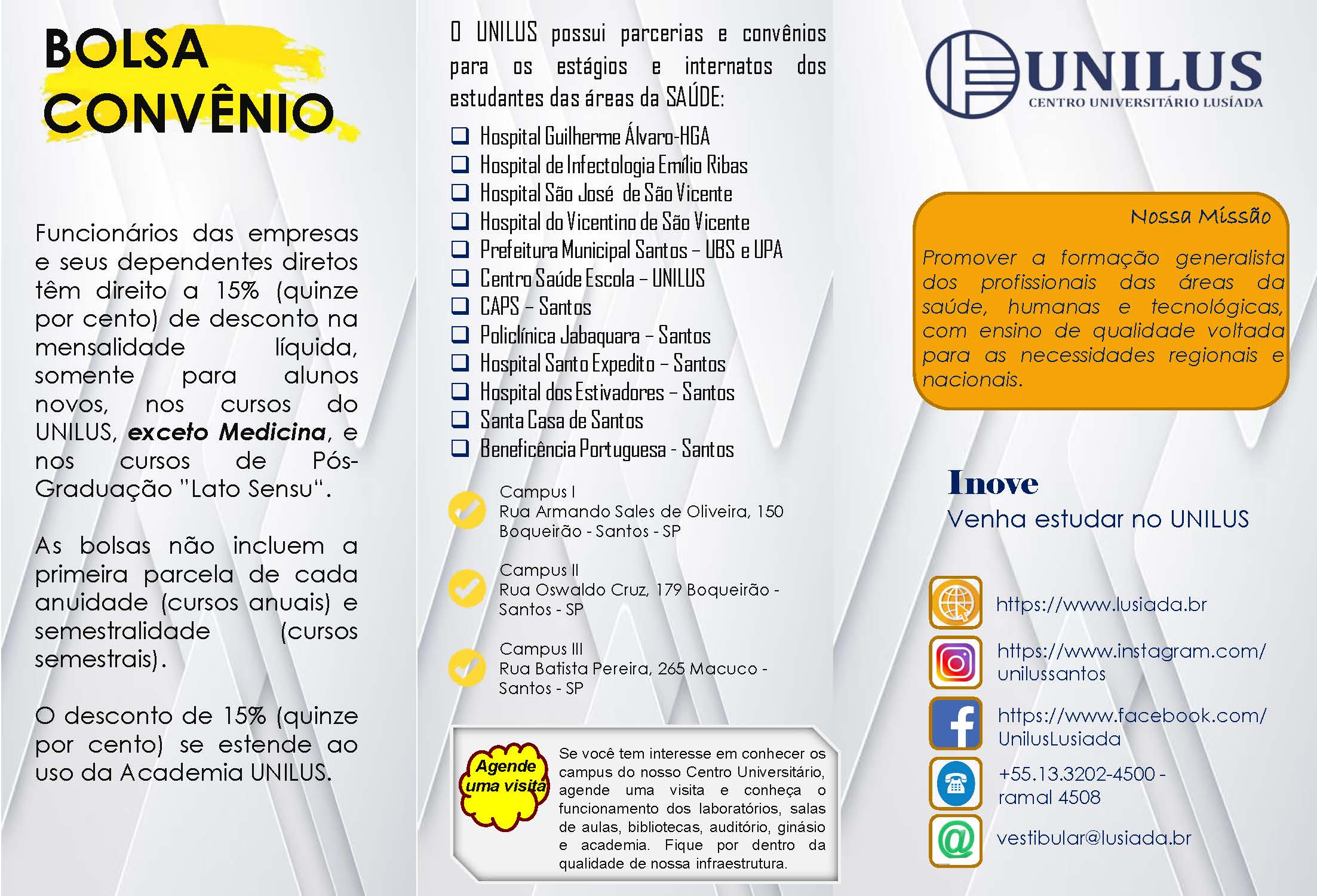 Folder Unilus Página 1